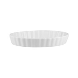 Ribbed Oval Baking Platter