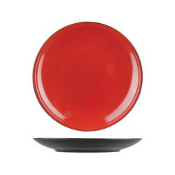Uniq RedBlack Round Coupe Plates