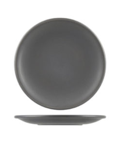 Natural Satin Round Coupe Plates