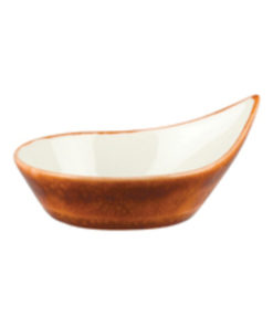 Natural Satin Leaf Dishes - Small