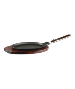 Oval Hot Plate with Long Handle