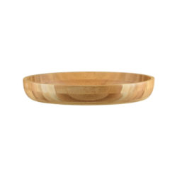 Oval Bamboo Serving Bowls