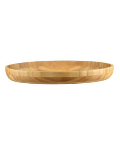 Oval Bamboo Serving Bowls