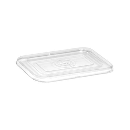 PET Lid for Rectangular Container