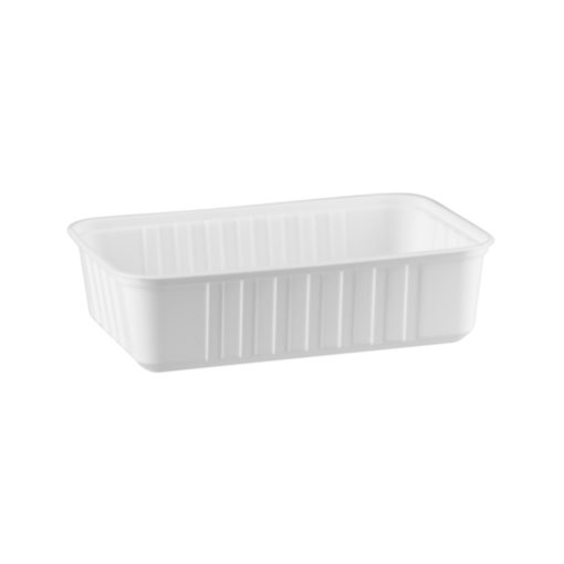 Ribbed Rectangular Containers