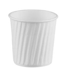 Ripple Wrap Cup - White